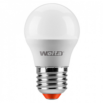 Светодиодная лампа WOLTA Standard G45 7.5Вт 625лм Е27 6500К - Светильники - Лампы - Магазин электроприборов Точка Фокуса